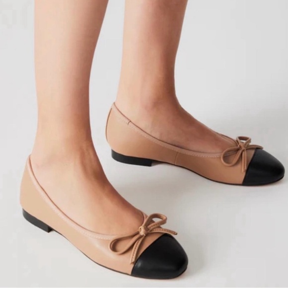 Cap toe flats - Picture 2 of 6